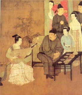 Ancient Chinese Pipa (guitar)