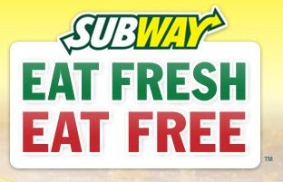Fans of Subway Facebook Giveaway