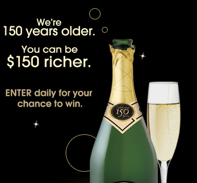 Cook's Champagne 150 Days, 150 Ways to Win