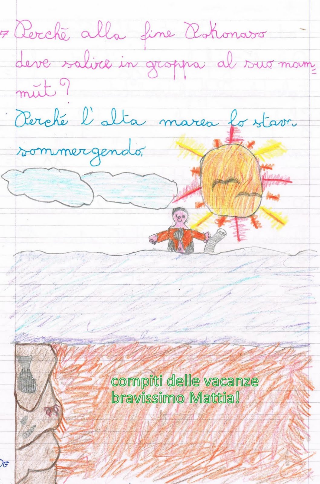 Compiti Per Le Vacanze Prima Media Da Stampare