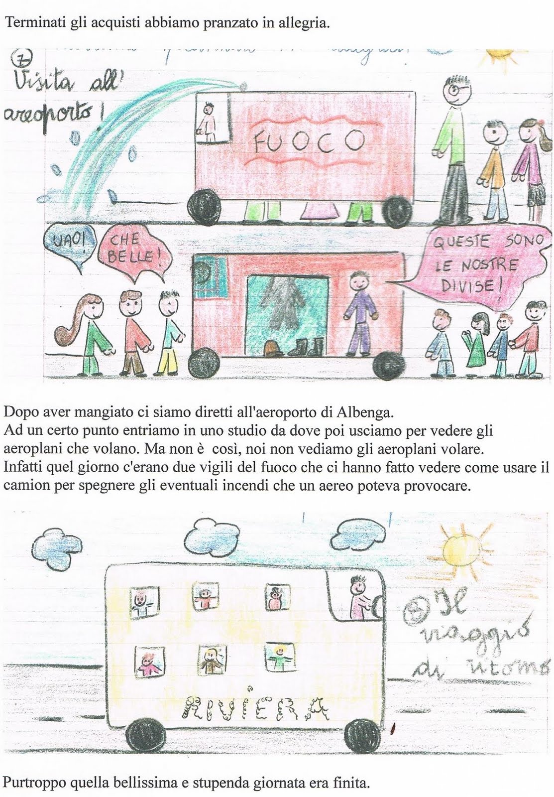 Racconto Di Una Gita Scuola Primaria
