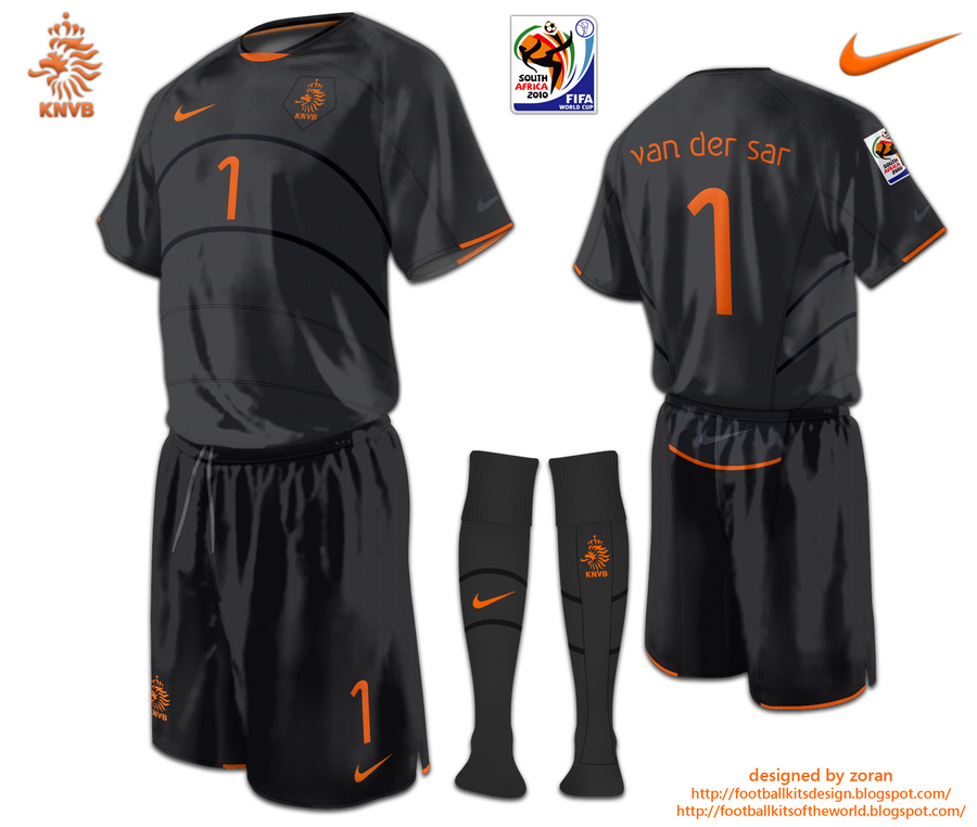football kits design Netherlands World Cup 2010 fantasy kits