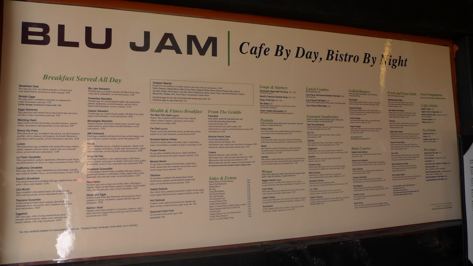 Trip or Treats Battle of the Breakfasts Blu Jam Cafe on Melrose