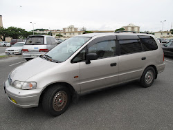 1996 honda odyssey van okinawa stuff