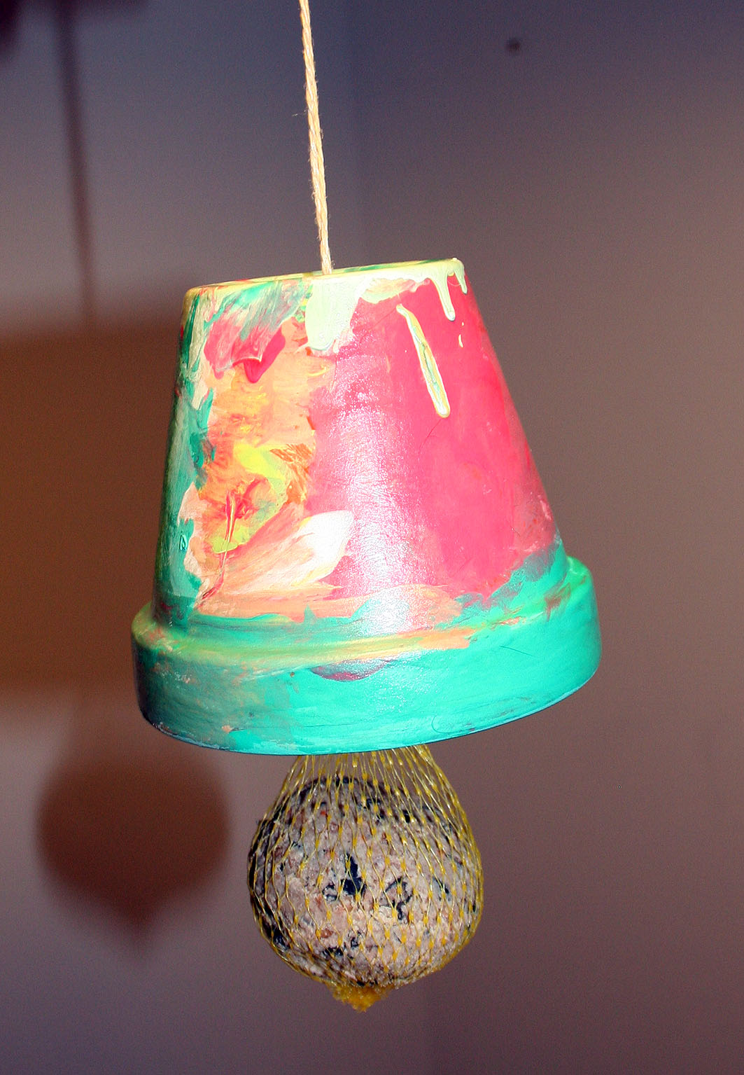 Antjes Papierkunst Vogelfutterglocken