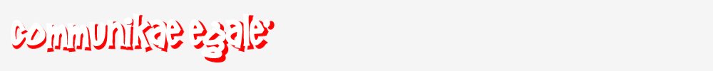 communikae égale