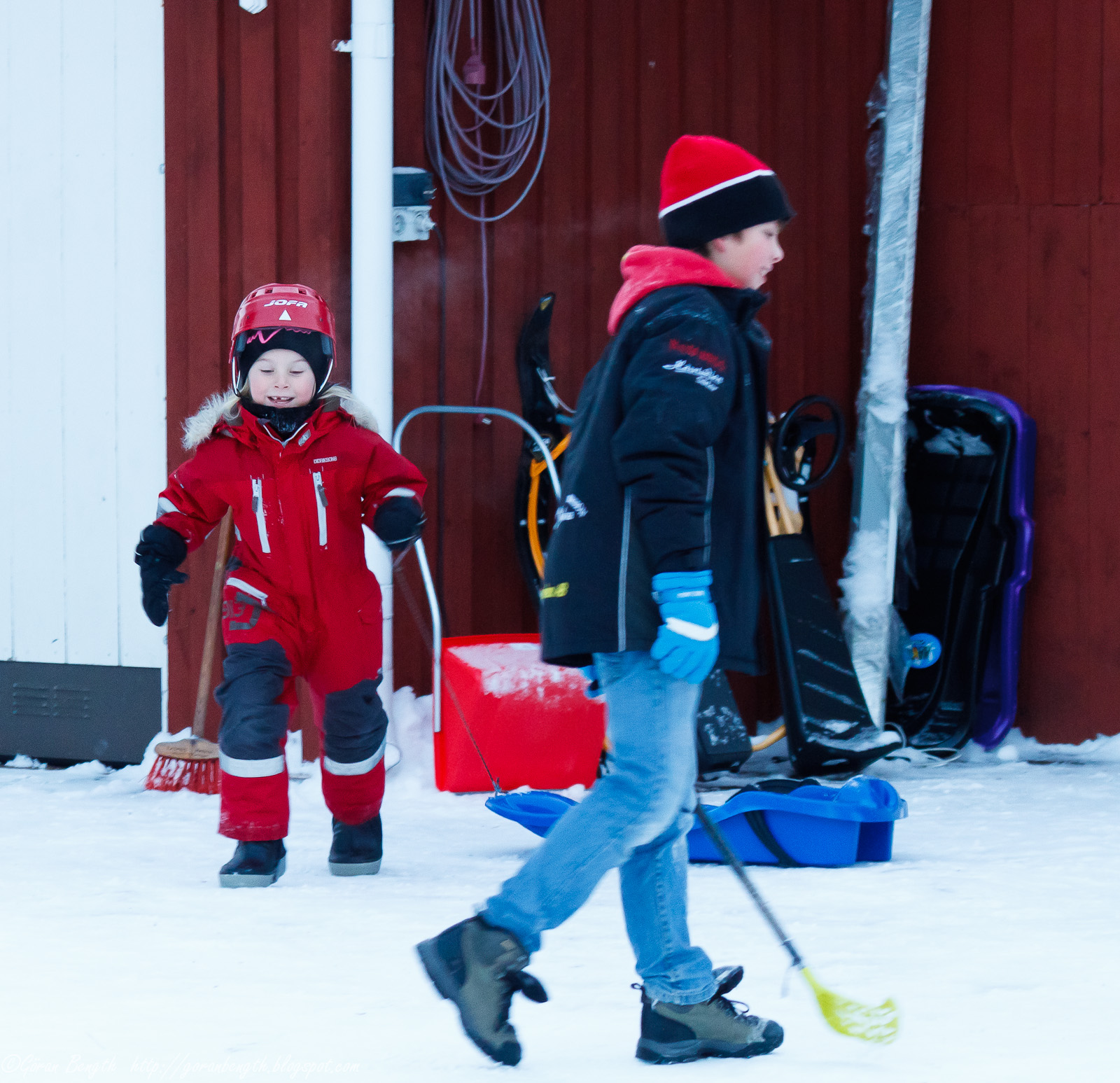 Göran Bength - foto: En kall dag