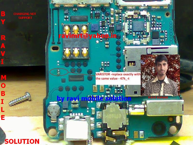 BY RAVI MOBILE SOLUTION : NOKIA 3110C CHARGING NOT SUPPORT SOLUTION