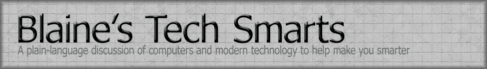 Blaine's Tech Smarts