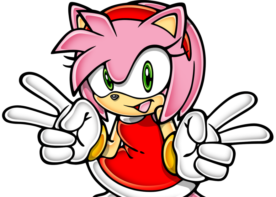 Как нарисовать эми роуз из соника