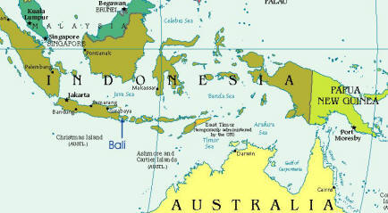 All about BALI: Geography and Topography of Bali