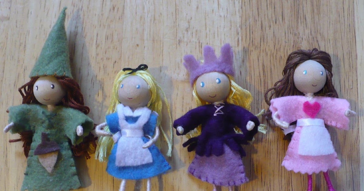 Clothespin Wrap Dolls • this heart of mine