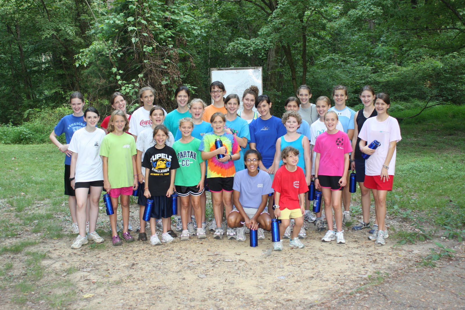 The McAfee Family Spartan Running Camp 2010