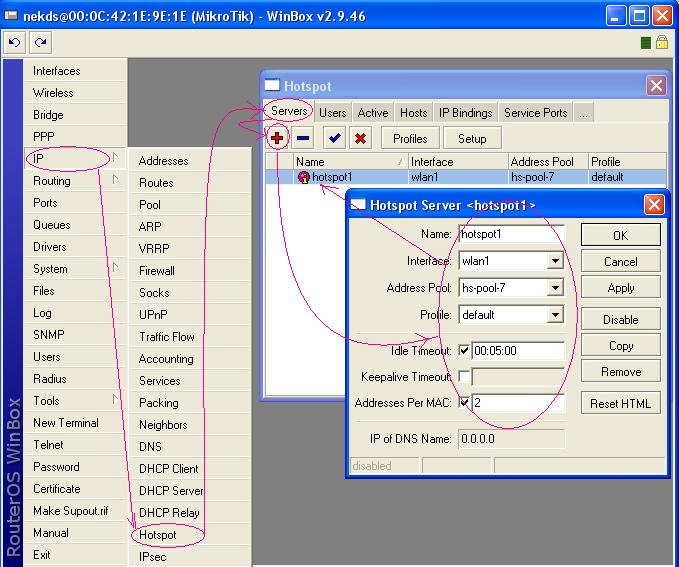 IT DEPLOYMENT TEAM Setting Hotspot DHCP Server Using a  Browser