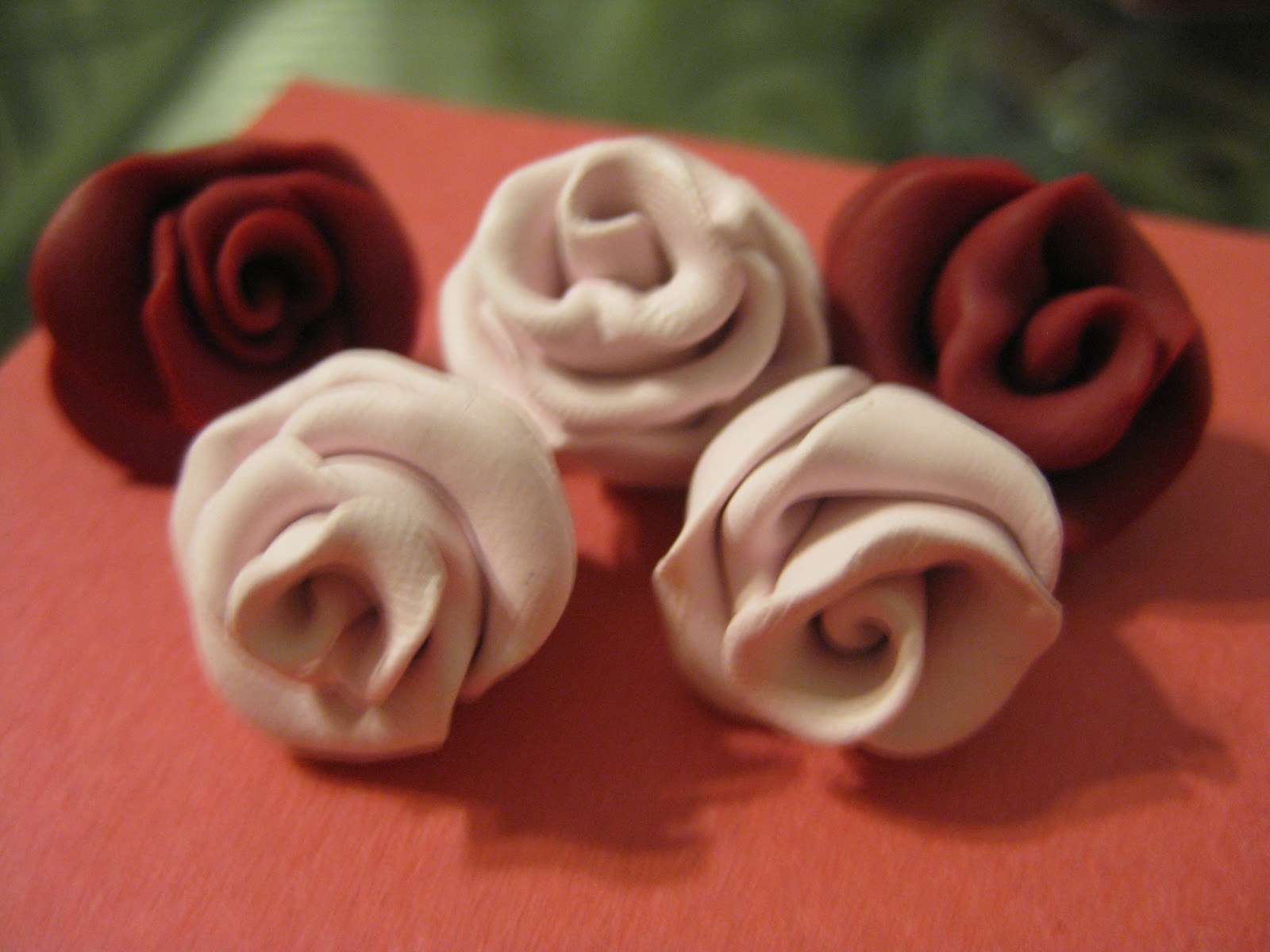 My Craft Creations! How To Make Clay Roses!