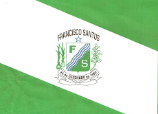 Bandeira de Francisco Santos - PI