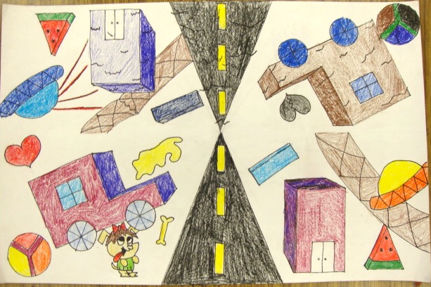 Thomas Elementary Art: 5th Grade One Point Perspective