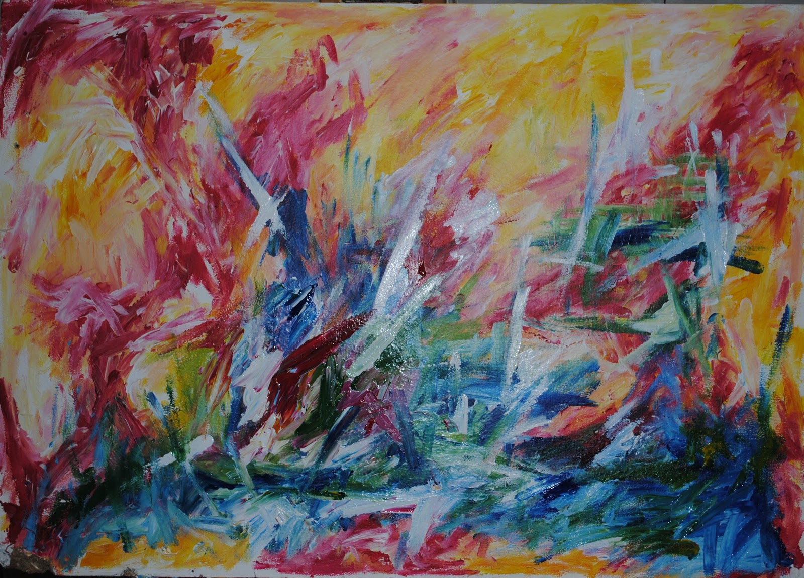 Nathan Stanton Art My response to Abstract Expressionism