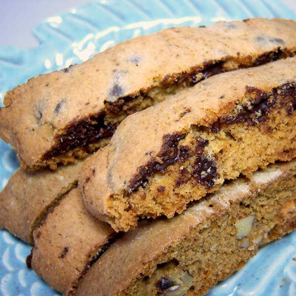 3T Blog ) Espresso biscotti & black tea biscotti