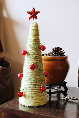 Styrofoam Cone Christmas Tree