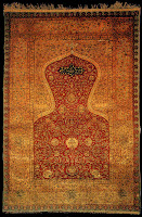 prayer rug, illuminated prayer, jaynamaz