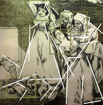 arte / los caprichos de Goya 20. Ya van desplumados