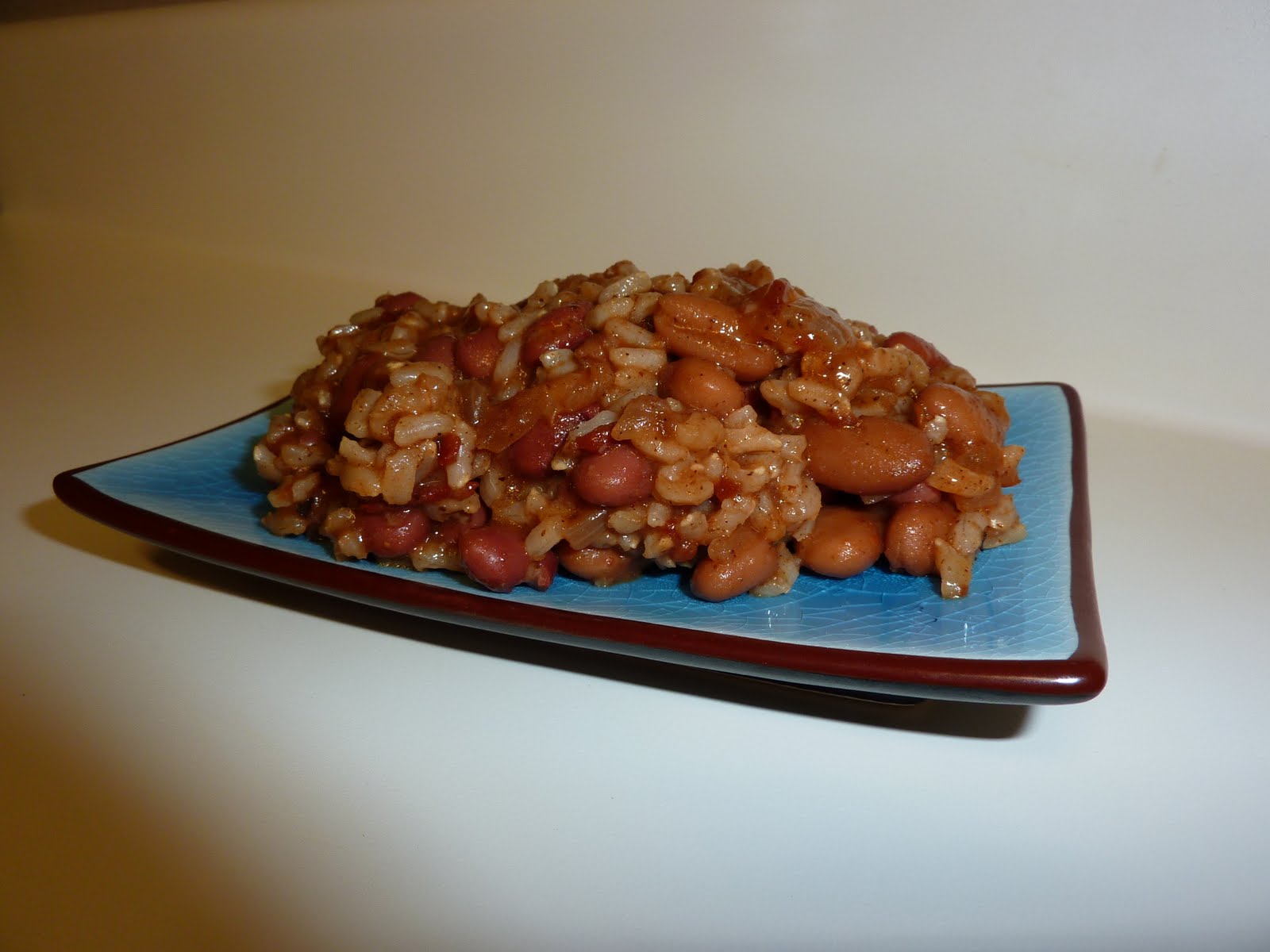 Healthy and Happy Mexican Pinto Beans and Brown Rice