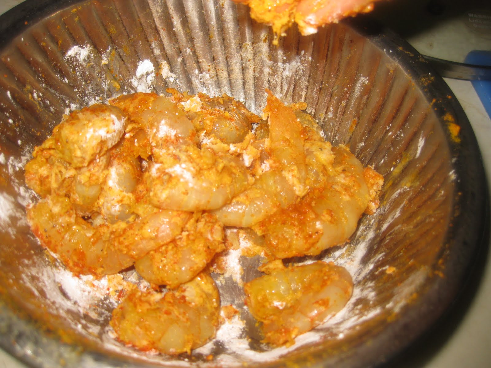 Divya's Recipes Chilli Shrimp