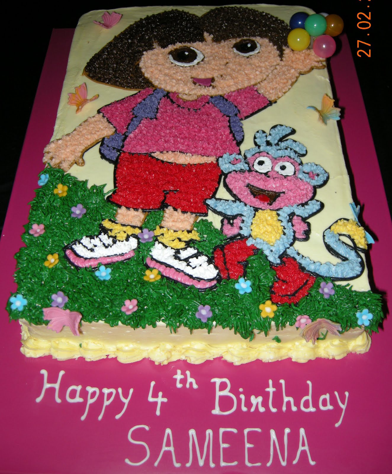 Harshi's Cakes & Bakes: Dora with Boots