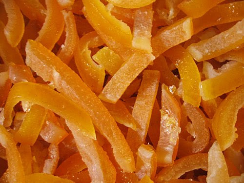 Holiday Treat: Candied Orange Peels