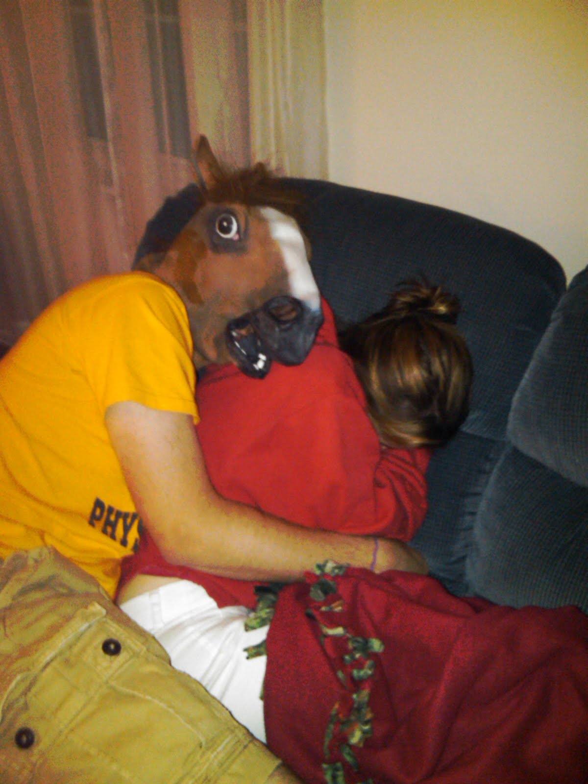 Horse Head in the Bed