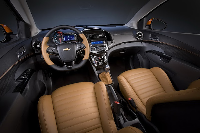 2011 chevrolet sonic z spec concept interior view 2011 Chevrolet Sonic Z Spec