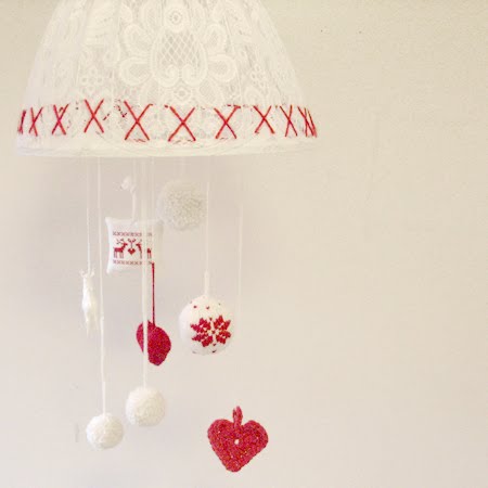 Yarning Made Christmas mobile 2010