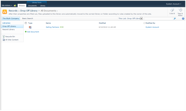 Tech Notes: Creating an archive in SharePoint 2010