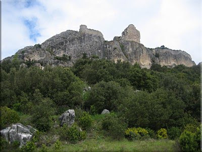 Castillo de Portilla desde el Valle de Reajo