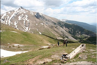 Abrevadero, descenso al valle