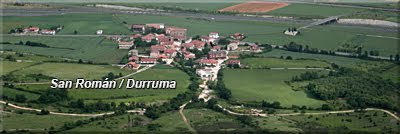 San Román / Durruma visto desde el Portillo de Atau