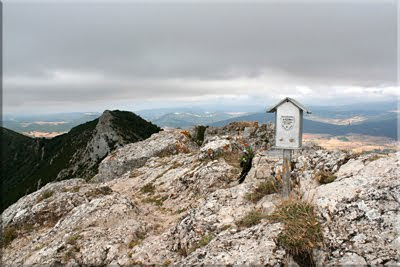 Buzón en la cima de Costalera