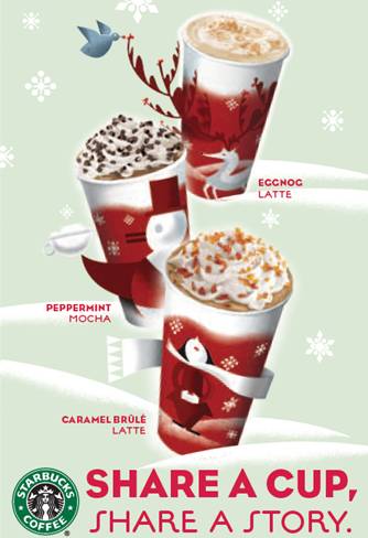 Dolcetto Designs: 2 for 1 Starbucks Holiday Drinks!