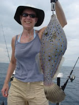 Conny with a Filefish