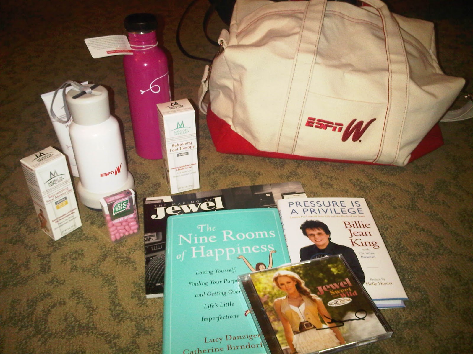 Fast at Forty EspnW Retreat The Goodie Bag