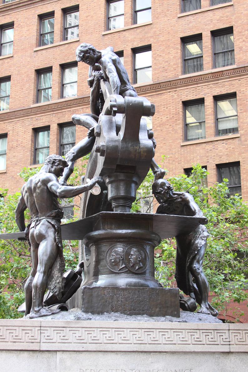 Michigan Exposures Mechanics Statue