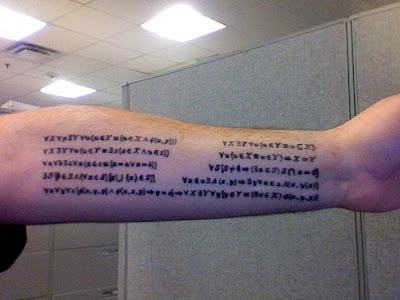 Vejam 57 tatuagens científicas
