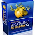 A review on Blogging to the bank