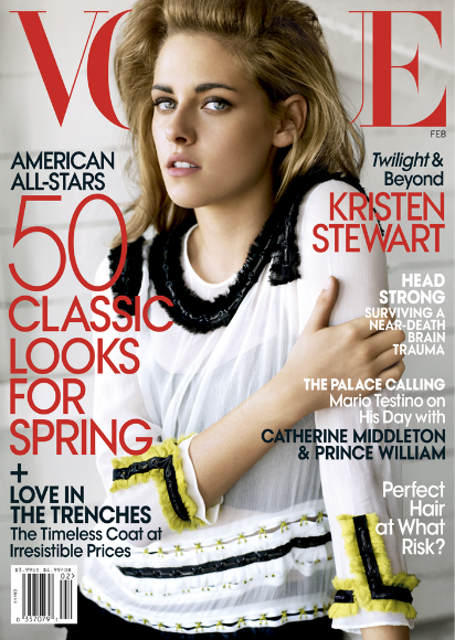 Beads of Babylon: Kristen Stewart for VOGUE.