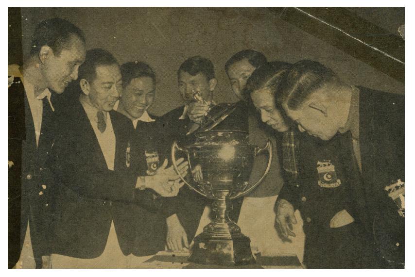 Sukankini Malaysian Sports Network Thomas Cup Winners