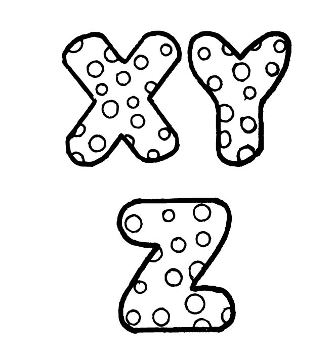 Kids Zone: Coloring Pages - Alphabet A to ZKids Zone