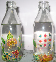 painting glass bottle anoo lab