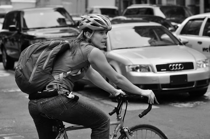 Las bicicletas se ponen de moda en Nueva York