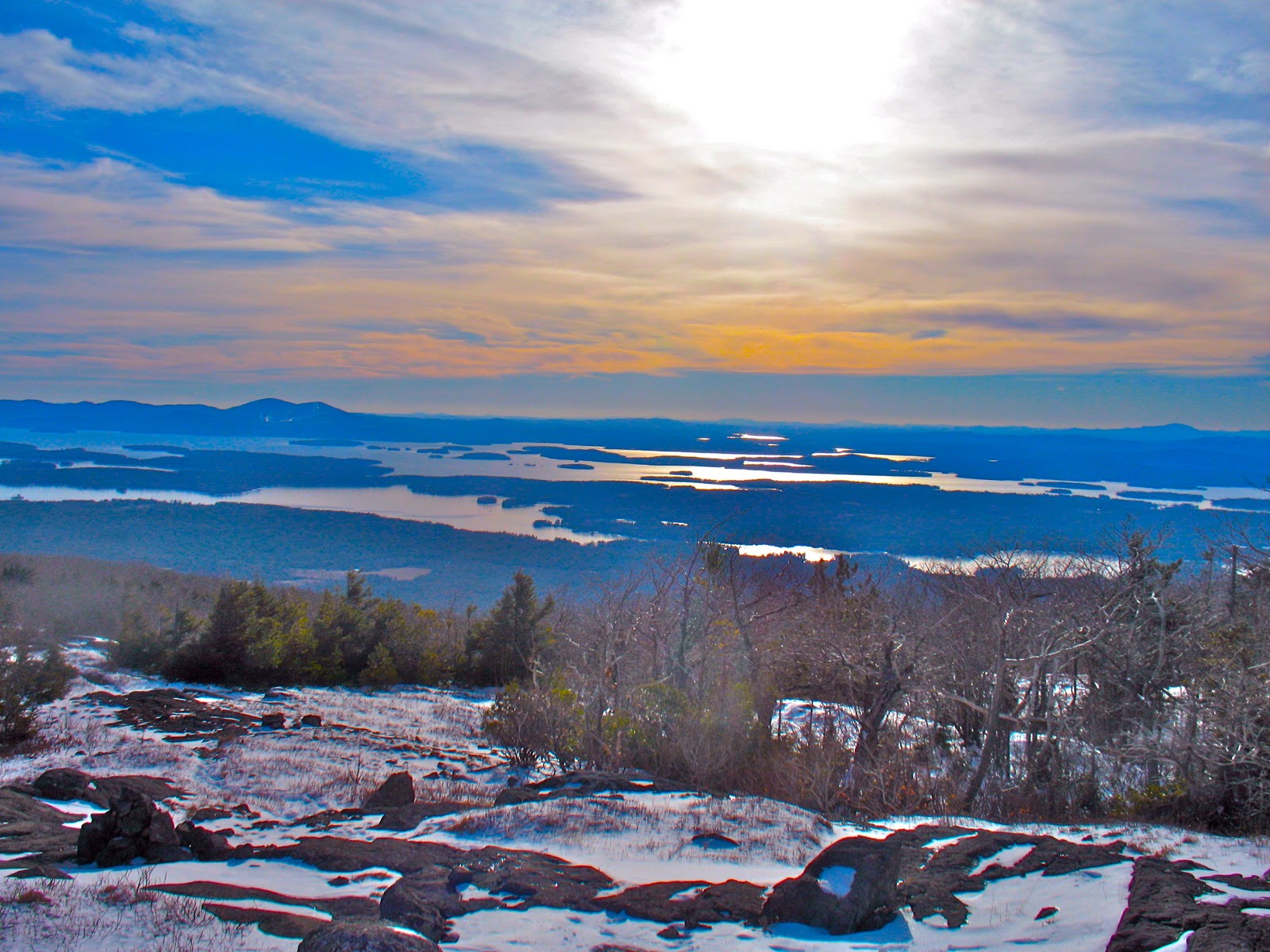 PSYCHOSCAPES Hiking in the Ossipee Mountains the day before Christmas